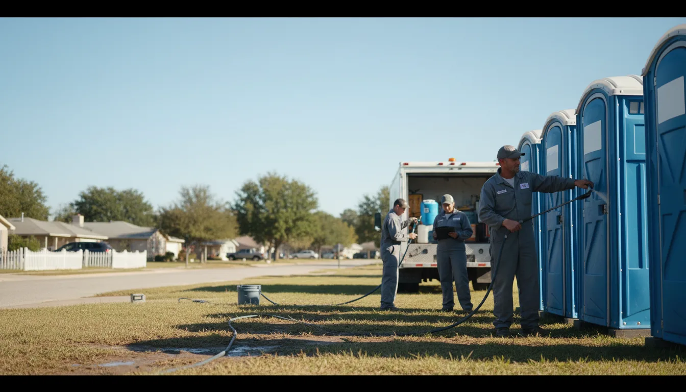 Long-Term Portable Toilet Rental in Knightstown, IN near me